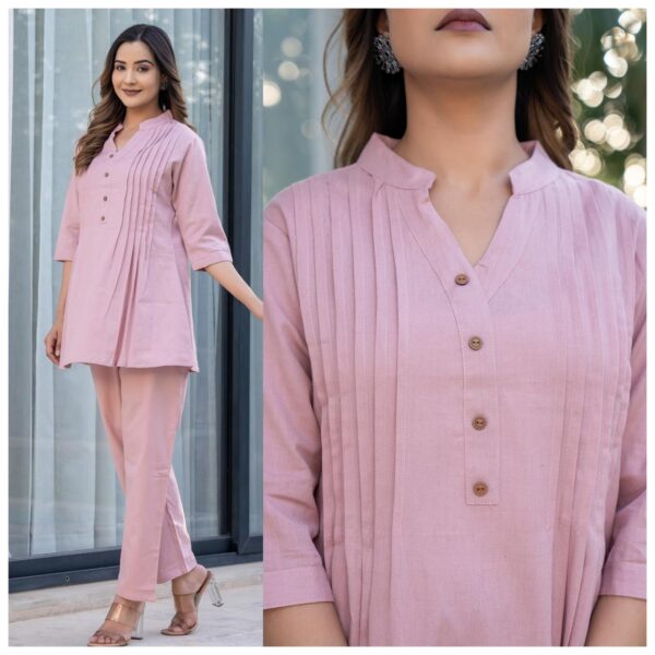 Blush Pink Kurta Set