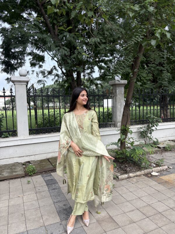 Pastel Green Kurta Set
